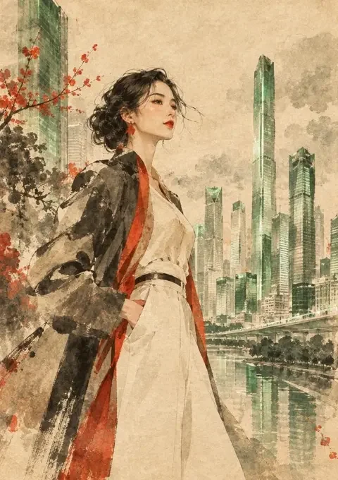 千金归来 短剧封面，都市情感题材