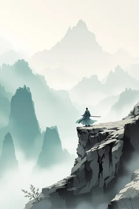 问道青云 短剧封面，玄幻仙侠题材